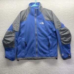 The North Face Jacket Womens Small Blue gore long sleeve full zip Windstopper